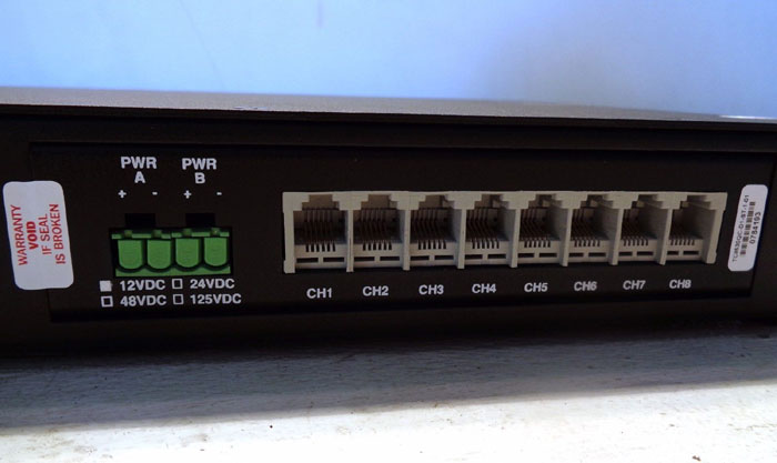 TC COMMUNICATIONS DATA & ETHERNET FIBER OPTIC MULTIPLEXER TC8530