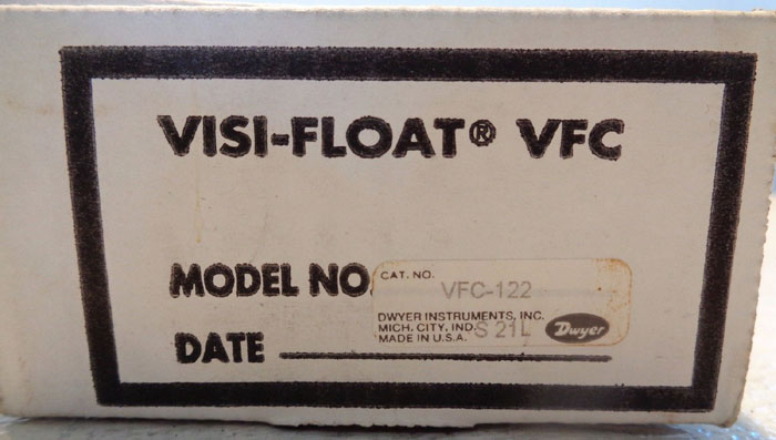 LOT OF (3) DWYER FLOW METERS, RATE-MASTER RMC-143-SSV & VISI-FLOAT VFC-122