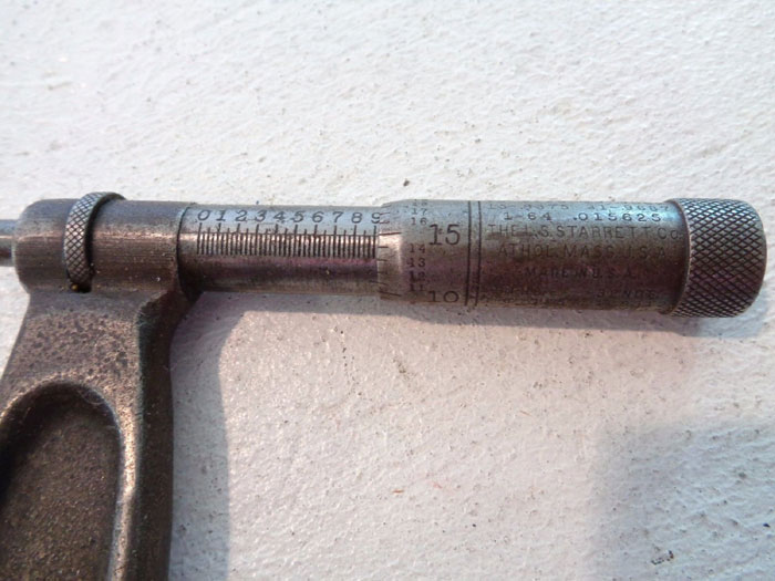 STARRETT MICROMETER #436RL-8