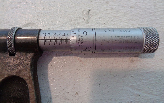 STARRETT MICROMETER #436RL-10