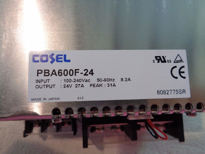 COSEL POWER SUPPLY - MODEL PBA600F-24