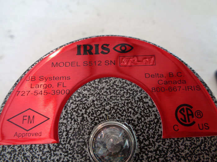 HONEYWELL IRIS FLAME VIEWING HEAD S512