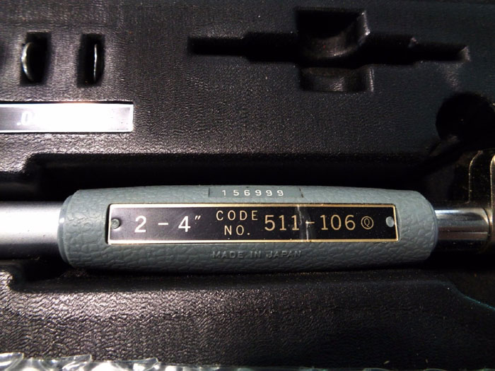 MITUTOYO 511 SERIES BORE GAGE #511-106