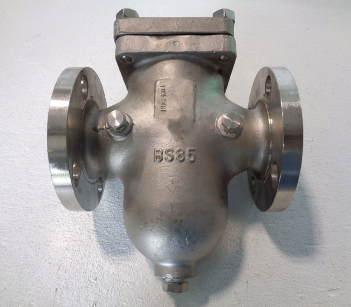 SPIRAX SARCO 2" 150# CF8M FLANGED SIMPLEX BASKET STRAINER, MODEL#: BS85-SS