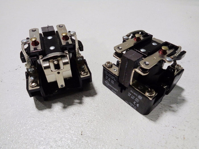 LOT OF (2) MAGNECRAFT POWER RELAYS #199BX-17