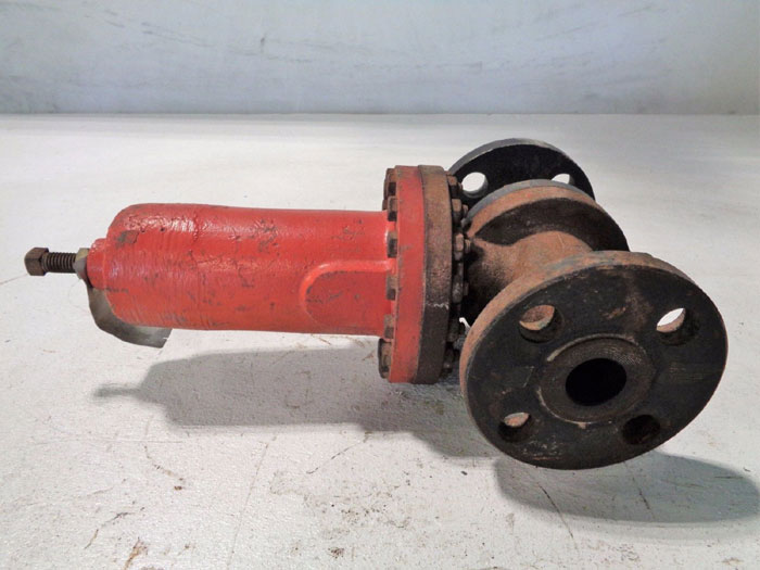 JORDAN 1" FLANGED SELF OPERATED BACK PRESSURE REGULATOR MODEL 50HP