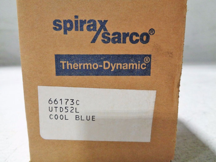 SPIRAX SARCO COOL BLUE UTD52L THERMO DYNAMIC STEAM TRAP w/ UNIVERSAL CONNECTOR