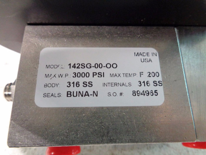 REOTEMP MODEL 42 DELTA METER - DIFFERENTIAL PRESSURE GAUGE