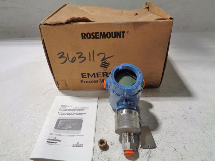 ROSEMOUNT 3051 PRESSURE TRANSMITTER 3051S2TG3A2E11A1AB4E5M5Q4