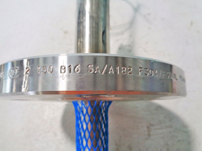 WIKA ALL TEMP THERMOWELL 2" 150# 304SS TYPE K FLANGED TAPERED TC10/TCW10