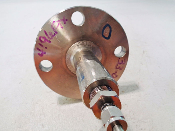 WIKA ALL TEMP THERMOWELL 2" 150# 304SS TYPE K FLANGED TAPERED TC10/TCW10