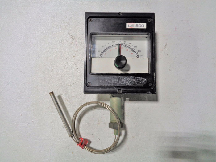 UNITED ELECTRIC INDICATING TEMPERATURE SWITCH 802-6BS  STOCK# 9124