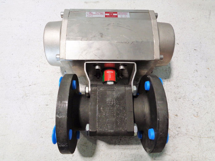 2" REDUCED PORT BALL VALVE W/ AIR TORQUE SPRING RETURN ACTUATOR AT3 SR5