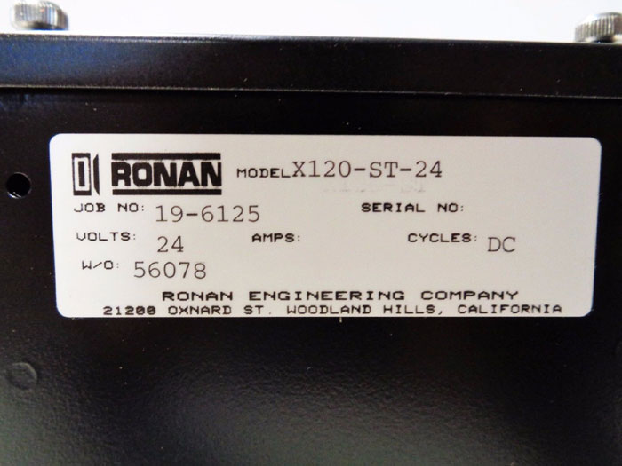 RONAN SERIES X120-ST FIELD MULTIPLEXER TERMINATION UNIT X120-ST-24