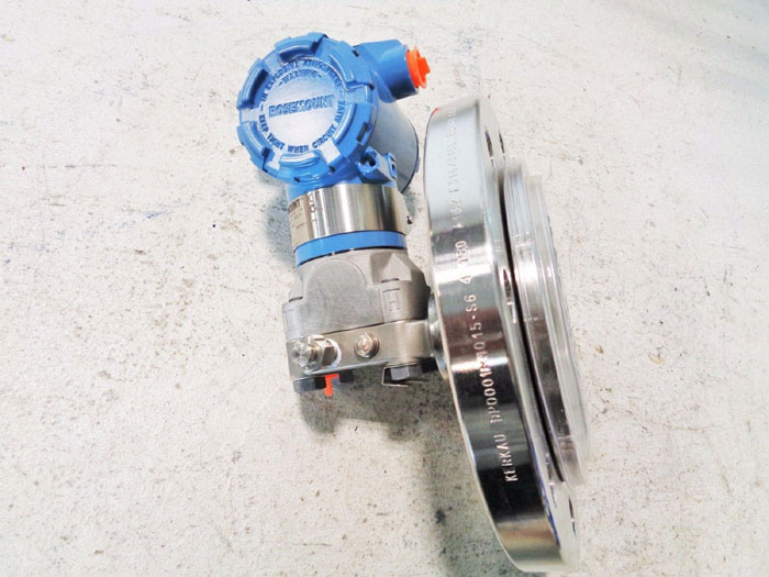 ROSEMOUNT PRESSURE TRANSMITTER W/ DIAPHRAGM 3051L3AB0GD21AAL4