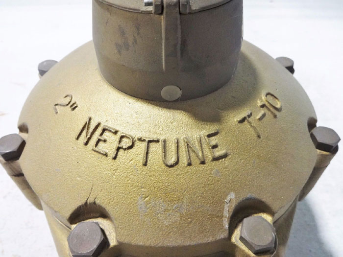 NEPTUNE 2" BRASS TRIDENT WATER METER T-10