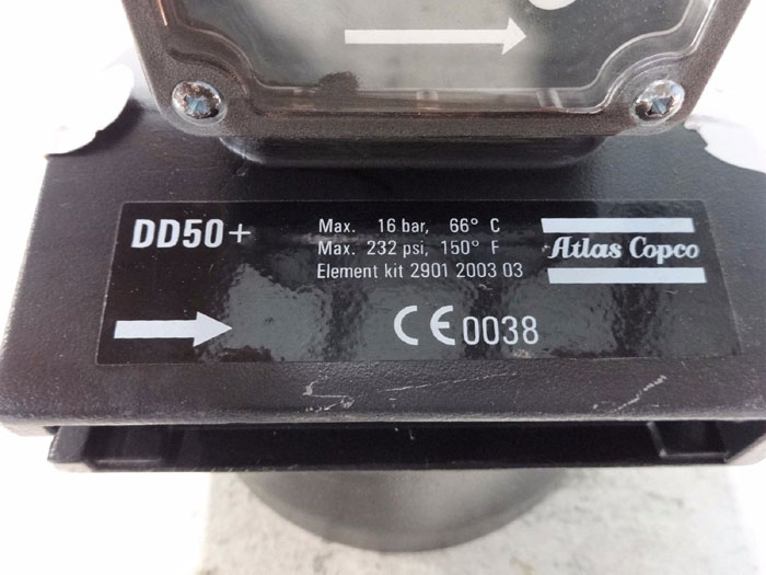 ATLAS COPCO LINE FILTER METER HEAD DD50+