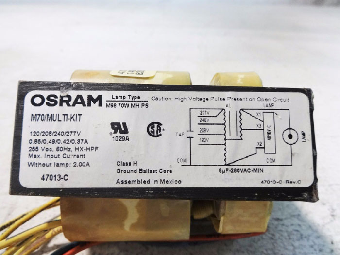 LOT OF (5) OSRAM BALLAST KIT M70 / MULTI-KIT