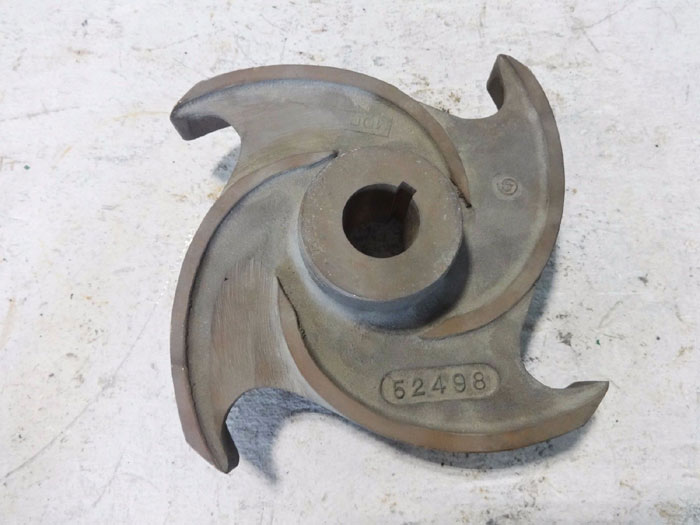 GOULDS PUMPS 4-VANE 8.37" BRONZE IMPELLER 52498