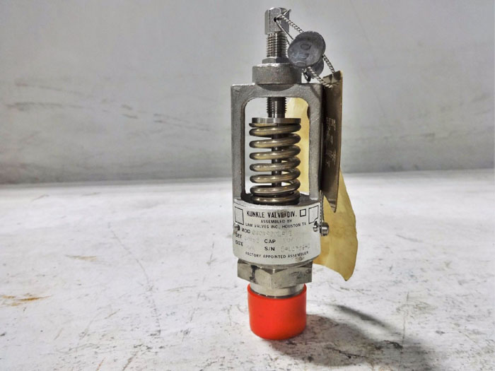 KUNKLE STAINLESS STEEL PRESSURE RELIEF VALVE 040R-D01-PE