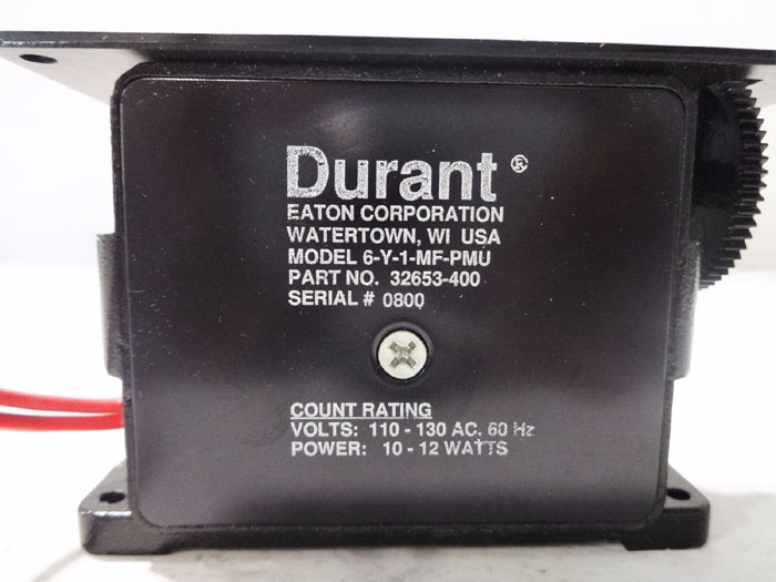 EATON ELECTRIC 6-DIGIT COUNTER 6-Y-1-MF-PMU