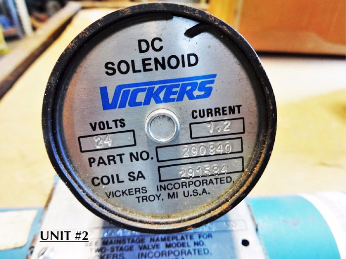 Vickers Directional Control Valve w/ 24 Volt Solenoids DG4S4 013C 24DC 50