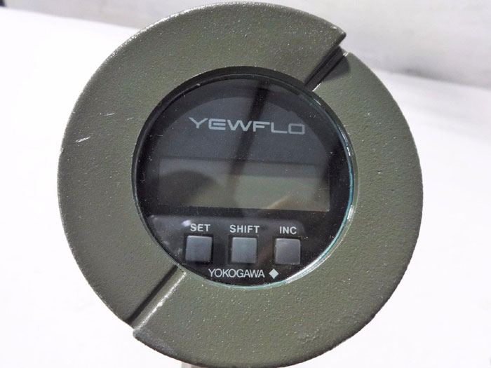 YOKOGAWA YEWFLO 3" 150# CF8M VORTEX FLOW METER YF-108