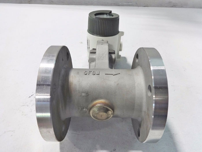 YOKOGAWA YEWFLO 3" 150# CF8M VORTEX FLOW METER YF-108