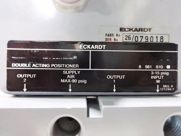 ECKARDT DOUBLE ACTING POSITIONER 6981810