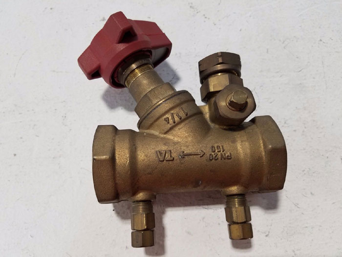 Lot of (4) TA 150# Balancing Valve 1-1/4"