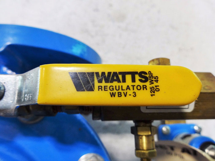 WATTS 3" 150# AUTOMATIC PRESSURE REDUCING CONTROL VALVE ASSEMBLY 115-74 402