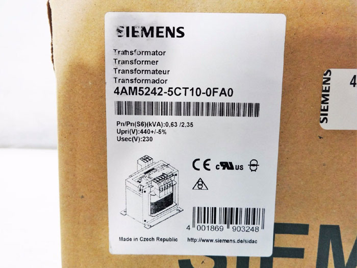 SIEMENS TRANSFORMER 4AM5242-5CT10-0FA0