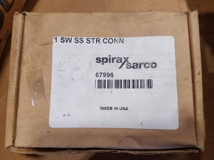 SPIRAX SARCO 1" SOCKET WELD STRAINER CONNECTOR WITH BLOWDOWN 67996