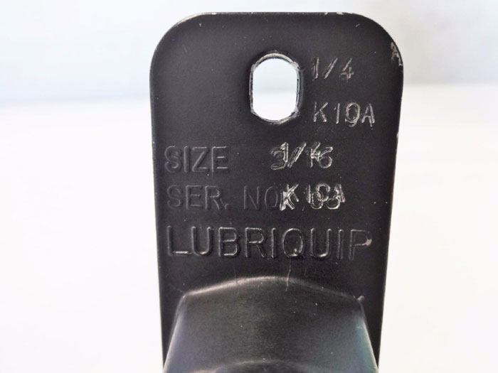 GRACO 1/4" K10A MANZEL LUBRIQUIP LUBRICATOR 376-000-011