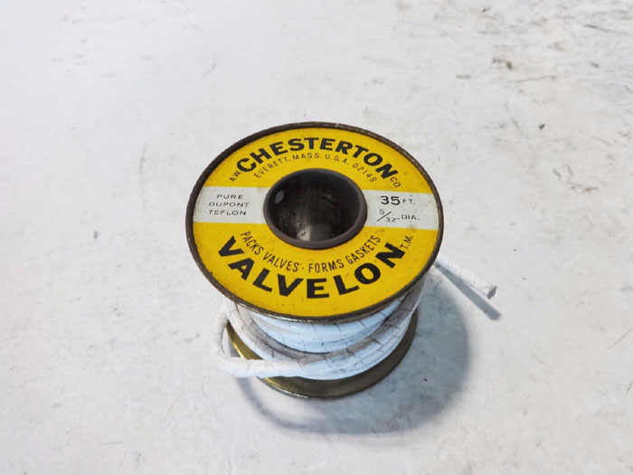 LOT OF (31) VALVE SEAL PACKING - CHESTERTON, TEADIT, GARLOCK, TRI-POINT & GORE