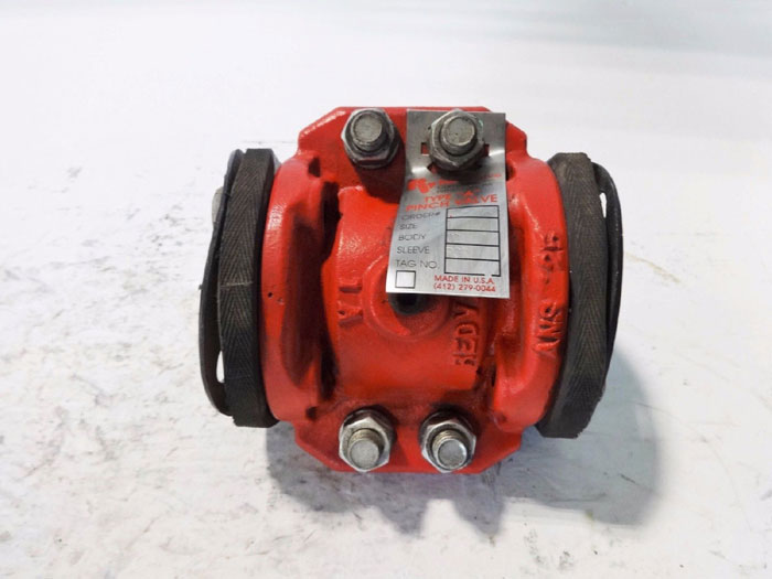 RED VALVE 1" PINCH VALVE TYPE A