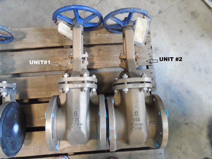 LADISH 6" 150# CF8M GATE VALVE