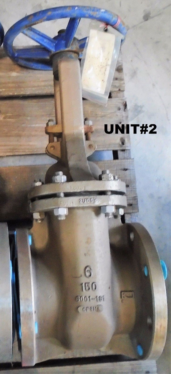 LADISH 6" 150# CF8M GATE VALVE