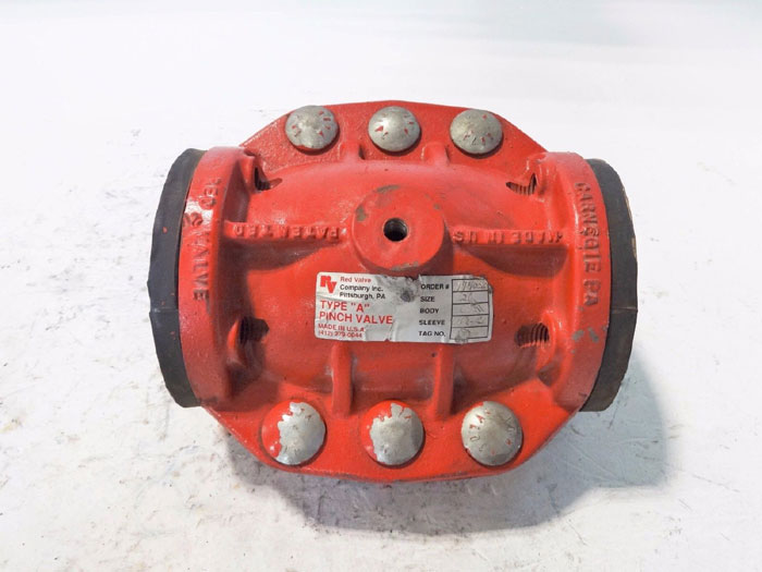 RED VALVE 2" PINCH VALVE TYPE A