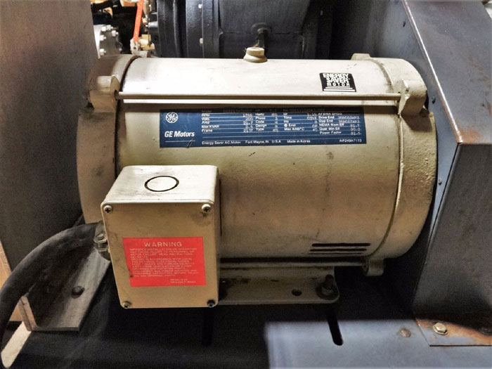 WELCH DUOSEAL VACUUM PUMP 1398 w/ GE MOTOR 5KS213AD206B & SQUARE D STARTER SBW13