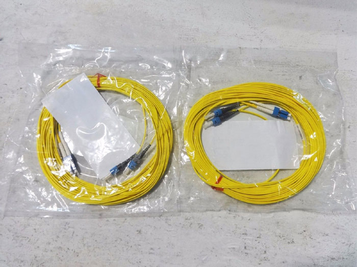LOT OF (7) SEL CORNING OFS FIBER OPTIC CABLES 62.5/125 & 62.5/200