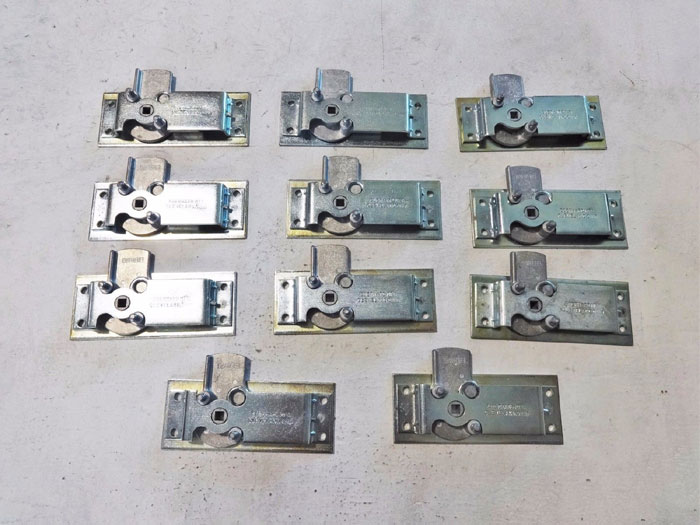 LOT OF (11) EBERHARD CENTER CASE DOOR LATCH ASSEMBLY