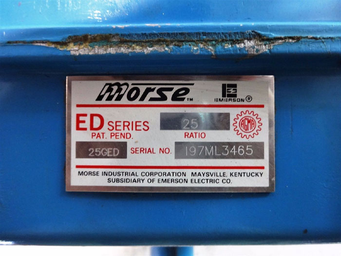 MORSE ED SERIES GEAR REDUCER 25GED