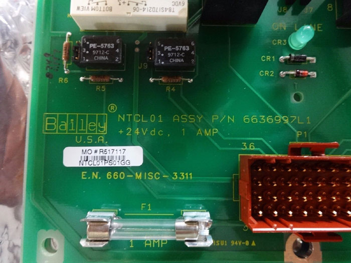 BAILEY CONTROLS TERMINATION UNIT NTCL01