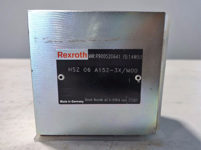 REXROTH SANDWICH PLATE HSZ 06 A152-3X/M00