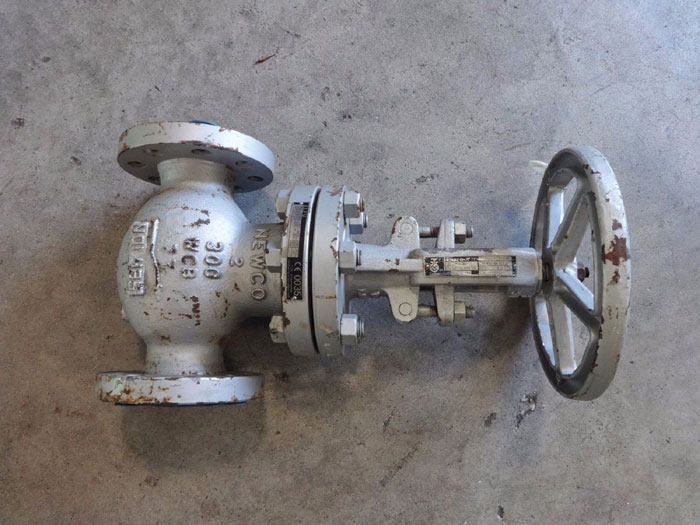 NEWCO YC 77 WCB GLOBE VALVE  2" 300# RF FIGURE 23F-CB2