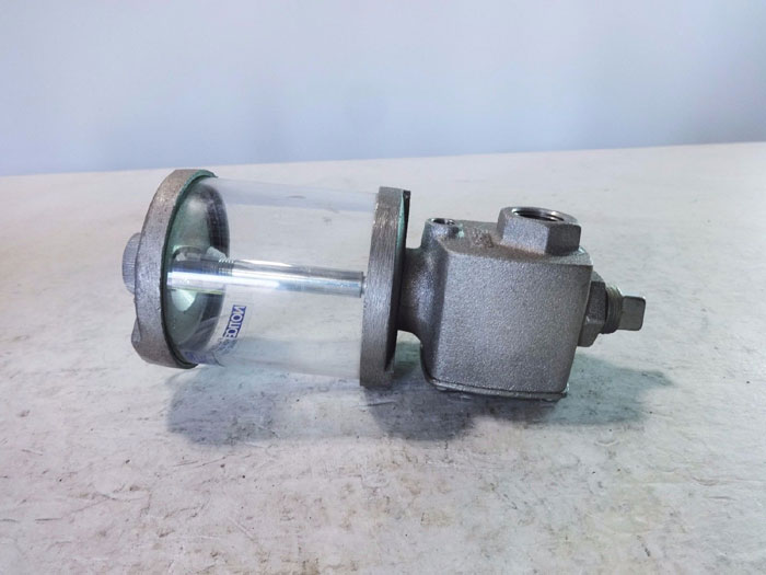 LOT OF (2) OIL-RITE 9 oz. CONSTANT LEVEL LUBRICATOR W/ OIL LEVEL SIGHT