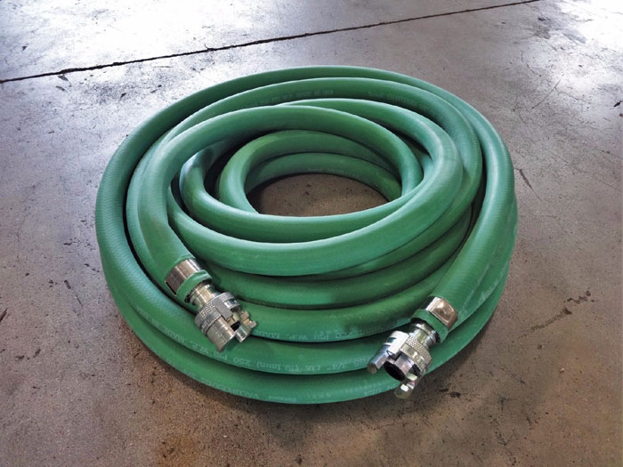 LOT OF (3) THERMOID VALUFLEX 3/4" x 50FT MULTIPURPOSE AIR WATER HOSE 114812551