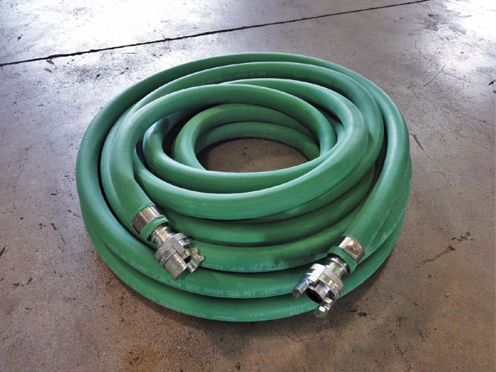 LOT OF (3) THERMOID VALUFLEX 3/4" x 50FT MULTIPURPOSE AIR WATER HOSE