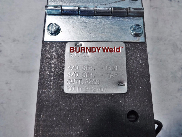 BURNDY WELD MOLD CONNECTOR TYPE# BCC-11 MOLD B-2707 ITEM# 10047930